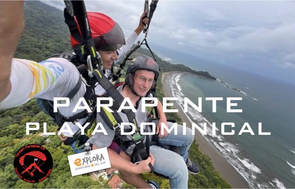 PARAPENTE EN PLAYA DOMINICAL