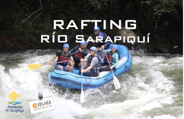 b – RAFTING RÍO SARAPIQUÍ en Heredia